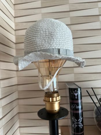 Chapeau effet paille