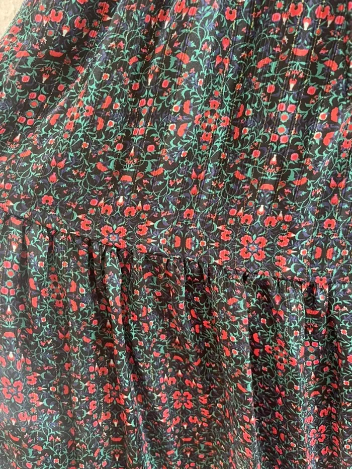 Robe fluide à fleurs - photo numéro 2