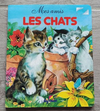 🐱 Livre mes amis les chats vintage de Pierre Couronne 🐱