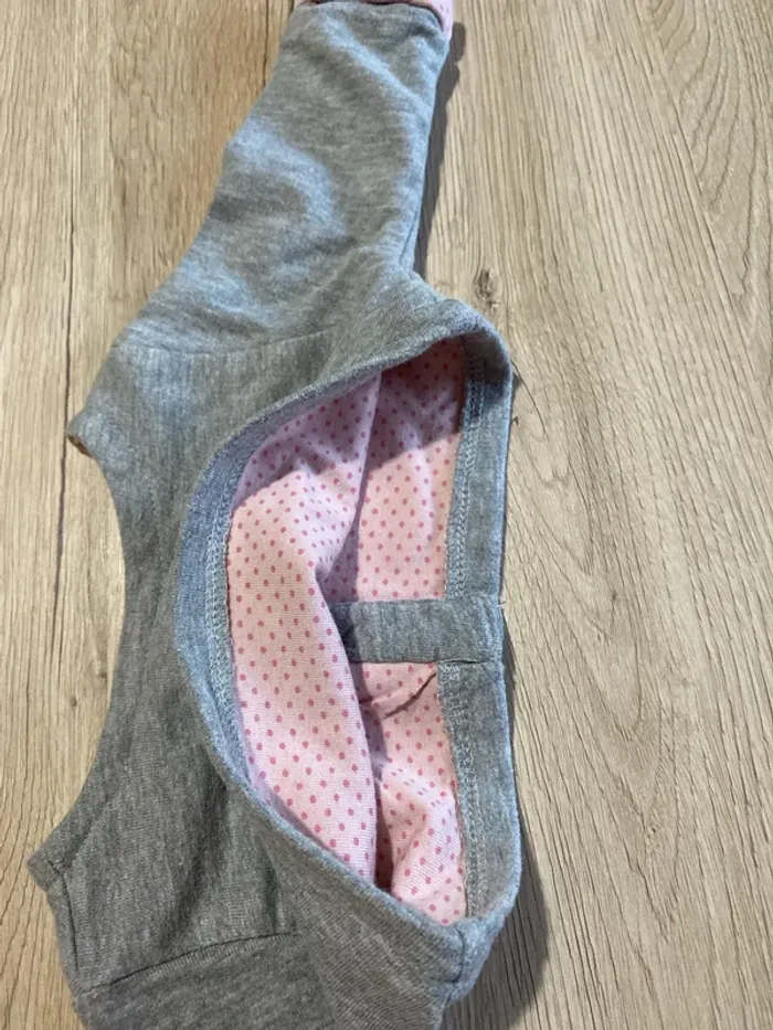 Robe manche longue rose bonbon hiver avec son gilet bébé fille 3 mois Boîte à Malices - photo numéro 6