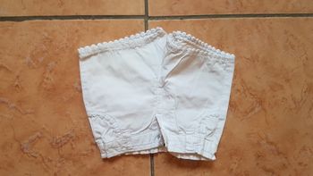 Short bébé fille 9 mois (69-72) blanc Kiabi