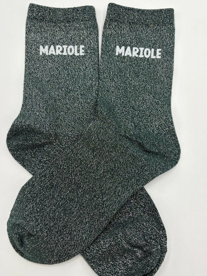 Chaussettes à paillettes mariole - photo numéro 2