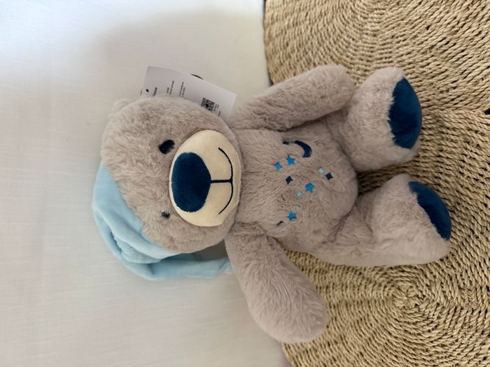 Peluche Doudou Ours FRANCOISE SAGET - photo numéro 2