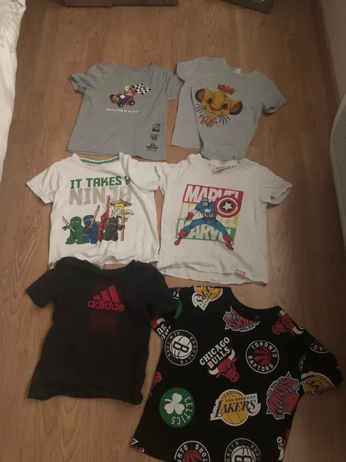 Lot t shirt été