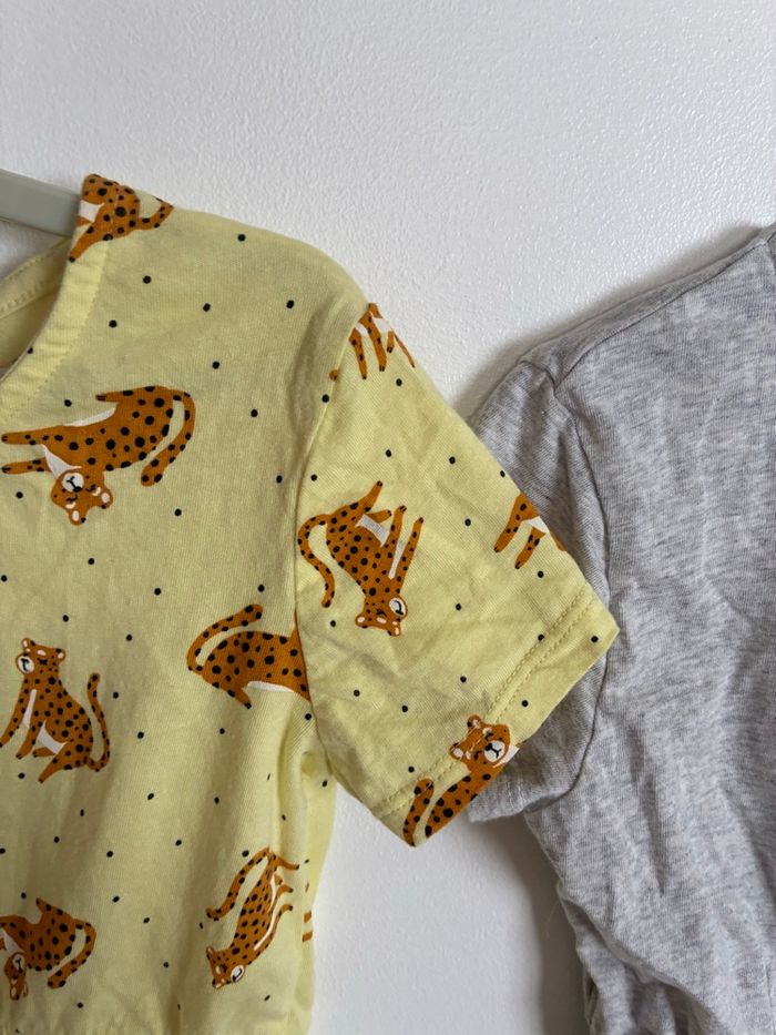 Lot de 2 robes léopard fille , Taille 5 ans , Kiabi - photo numéro 6