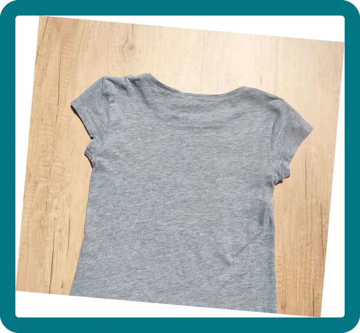 Tee shirt gris fille kiabi 10 ans - photo numéro 5