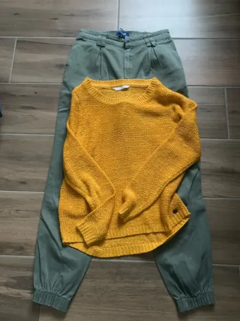 Ensemble pantalon pull