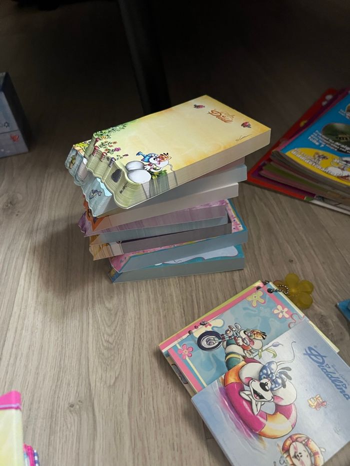 Lots de feuilles Diddl