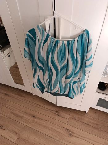 Blouse effet bouffant