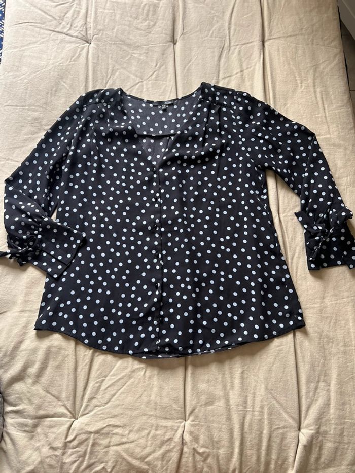 Chemise à pois