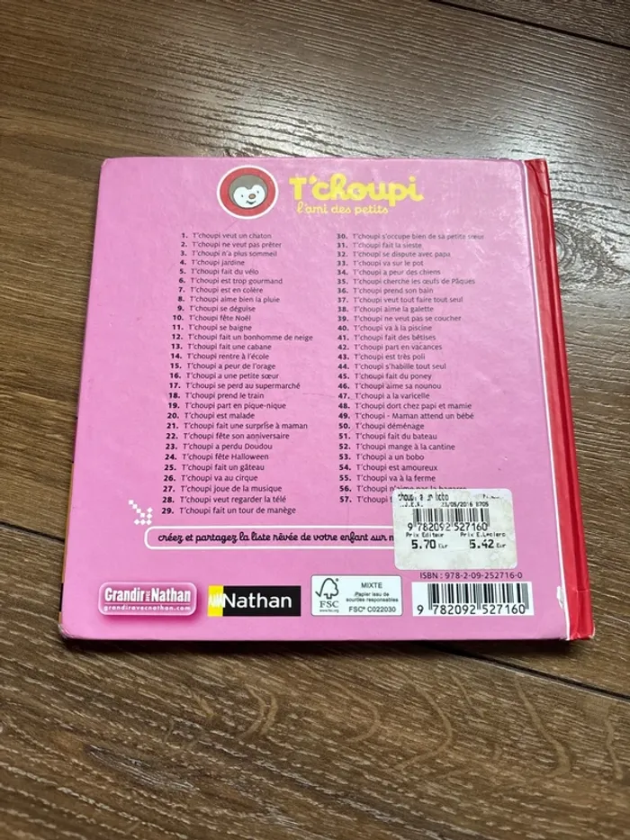 Livre T’choupi a un bobo - photo numéro 2