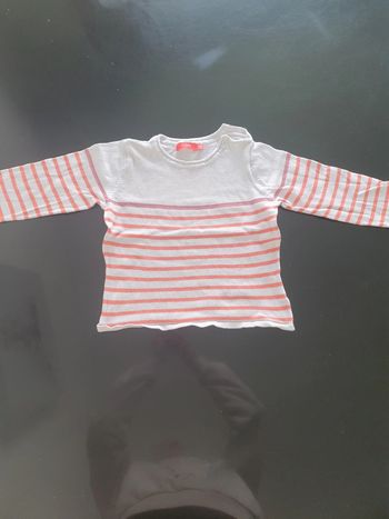 Pull fin à rayures 18 mois