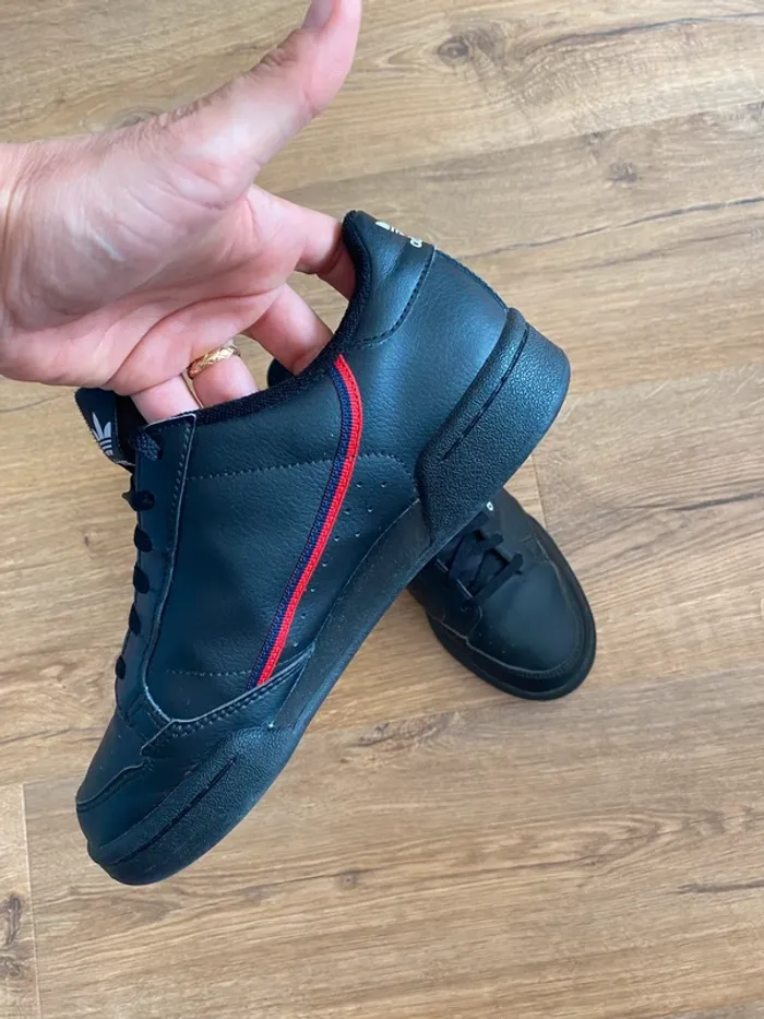 Adidas Continental 80 F99786 – Noir Vintage – Taille 38,5 – État Neuf - photo numéro 5