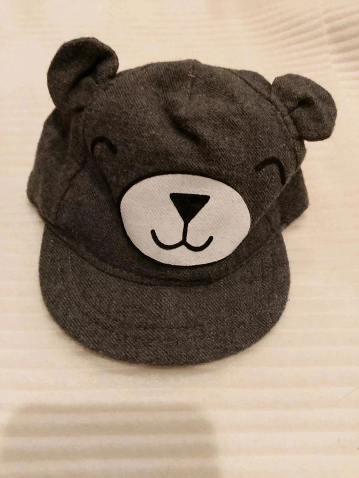 Casquette ourson