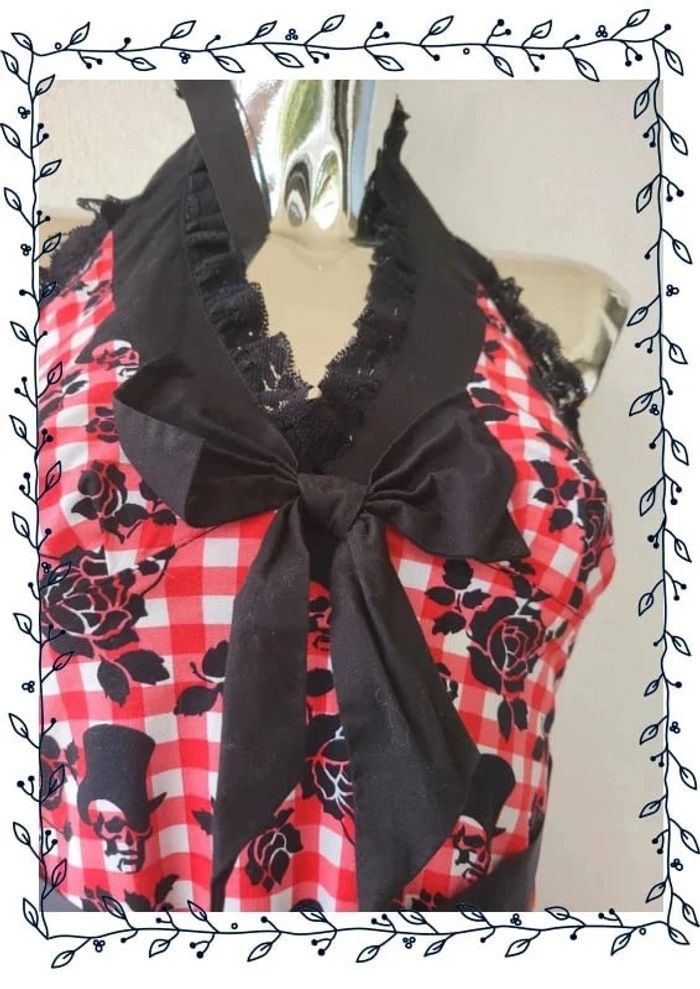 Robe vintage fleuri rétro - photo numéro 5