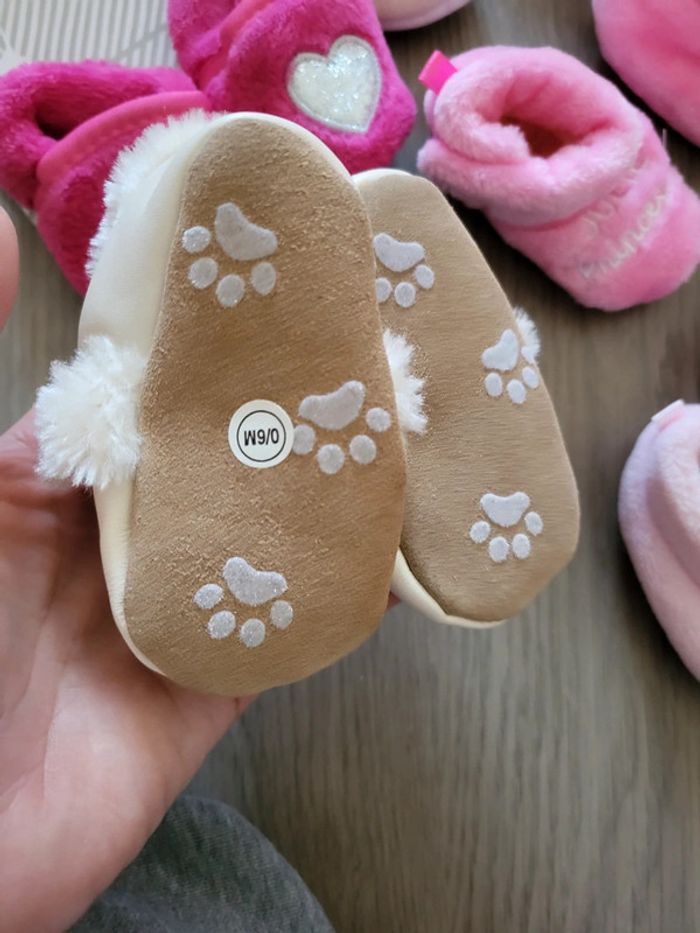 lot chaussons bébé - photo numéro 7