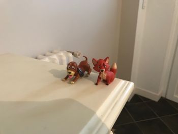 Figurine rare rox et rouky disney