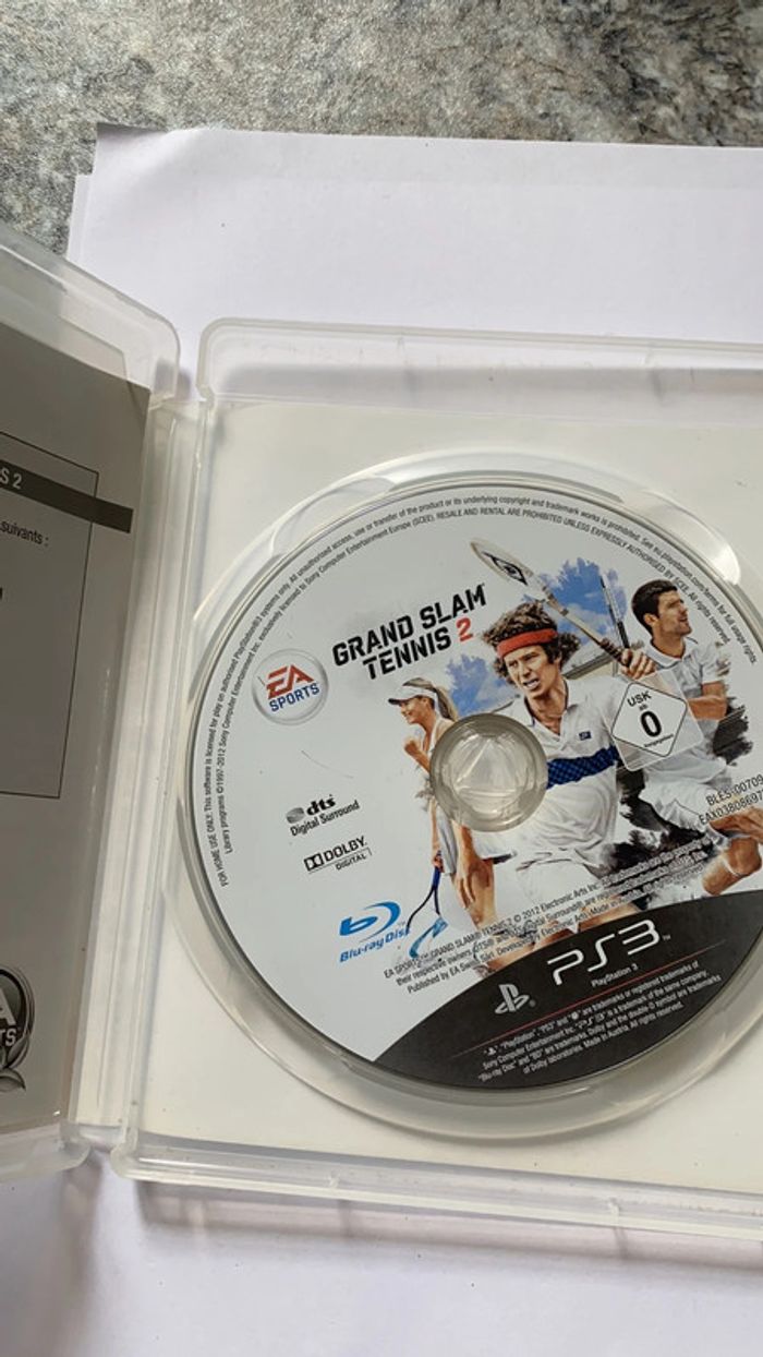grand chelem tennis 2 ps3 - photo numéro 2