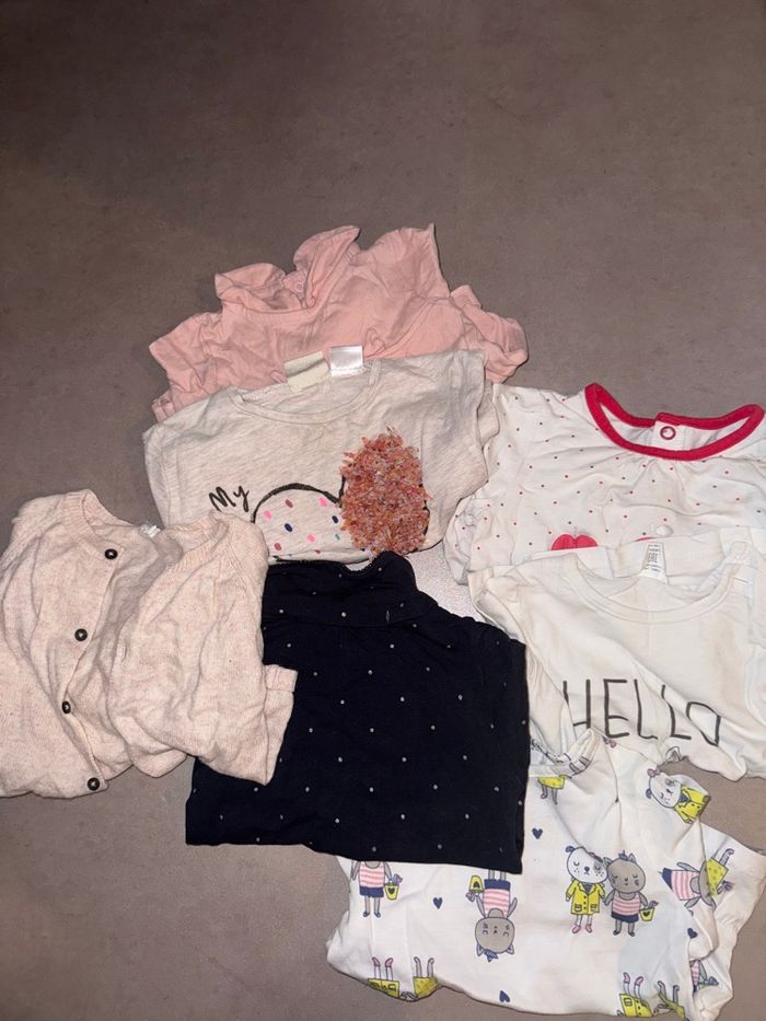 Lot vêtements bébé fille - photo numéro 6