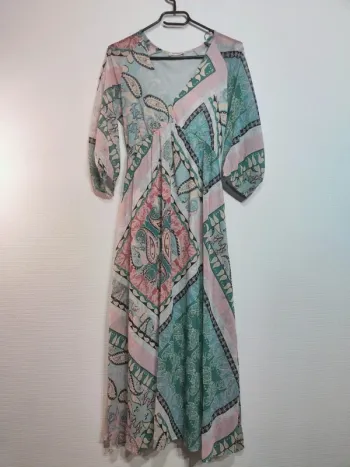 Robe midi longue colorée - Orsay - 32