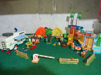 Camping playmobil avec camping car