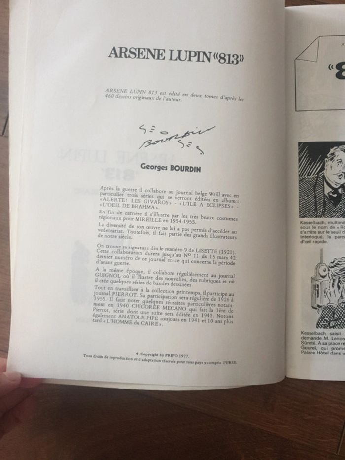 Les grands succès de la bande dessinée Arsène Lupin - photo numéro 4