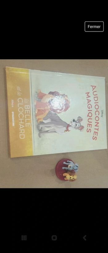 Numero 17 audioconte Magique Altaya disney deagostini livre et figurine audio conte compte
