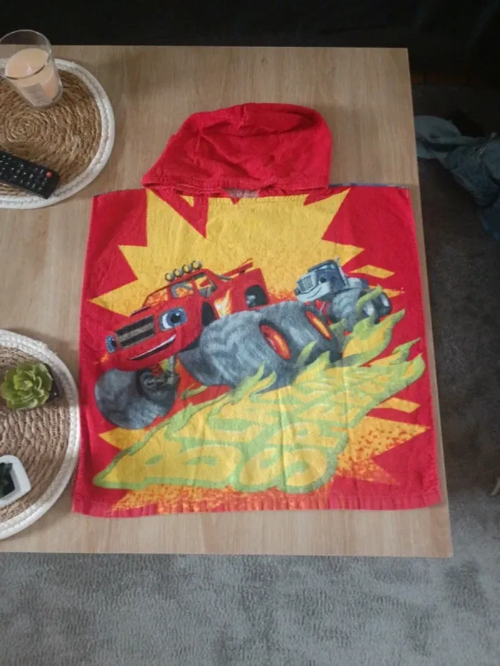 Poncho éponge enfant