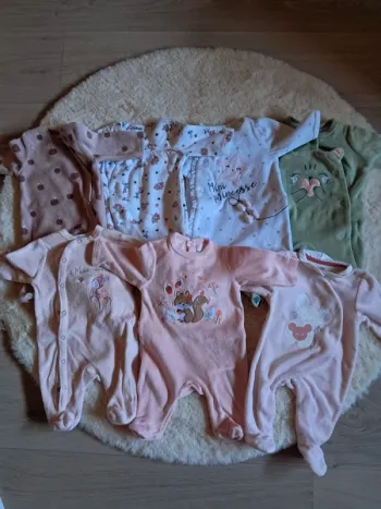 Lot pyjamas velours
