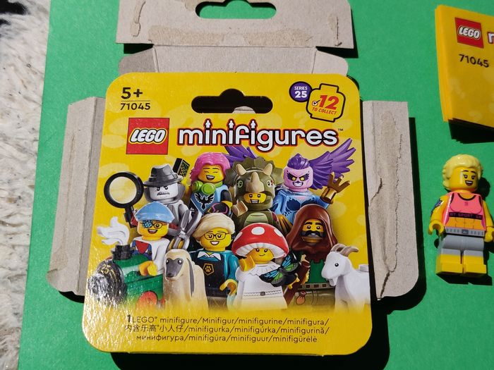 Minifig Lego Fitness - série 25 - Parfait État - avec boîte - Lego Original - photo numéro 4