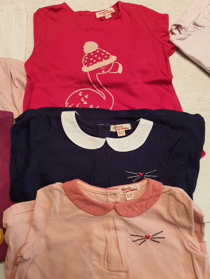 Manche longue tee shirt 2 ans au choix