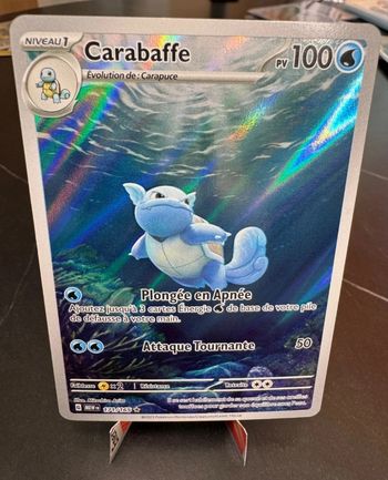 Carte pokémon neuve 🇨🇵 Carabaffe 171/165 série mew 151 