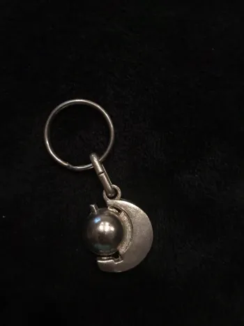 Porte clé lune
