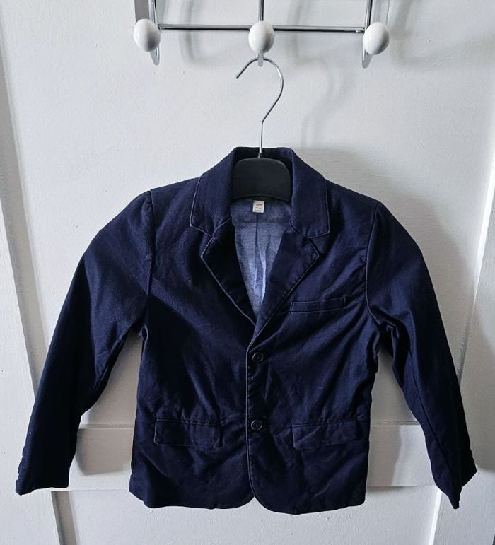 Veste bleu Vertbaudet