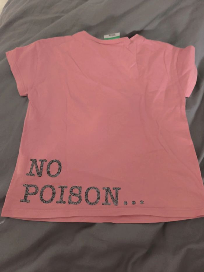 Tee shirt manches courtes united colors of Benetton 7-8 ans - photo numéro 2