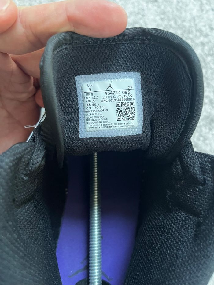 Jordan 1 Mid dark iris - photo numéro 9