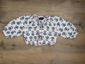 Blouse courte 4 ans