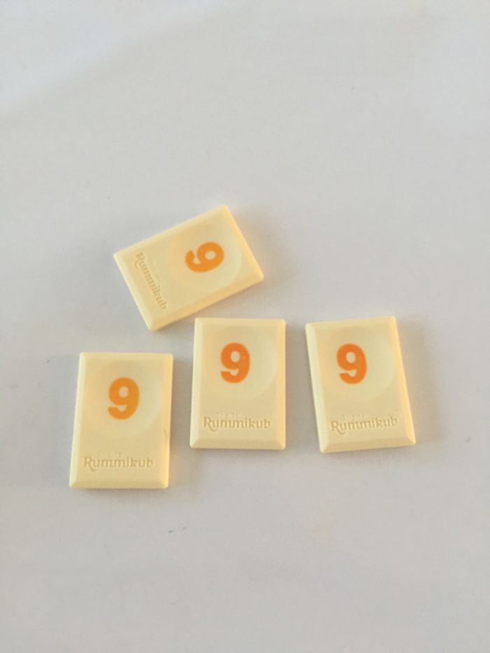 Pièce détachée tuile pion Rummikub le rami des chiffres édition voyage - photo numéro 7