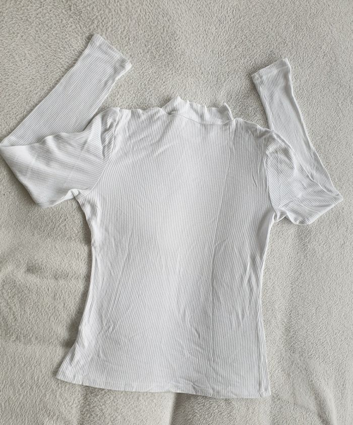 Petit pull femme blanc L - photo numéro 4