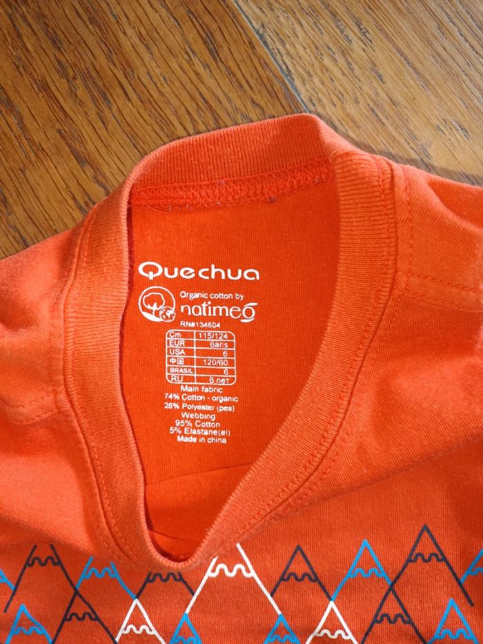 Maillot tee shirt 6ans - photo numéro 2