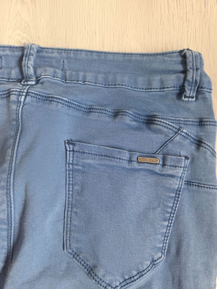Jean slim bleu foncé monday premium - taille m - photo numéro 7
