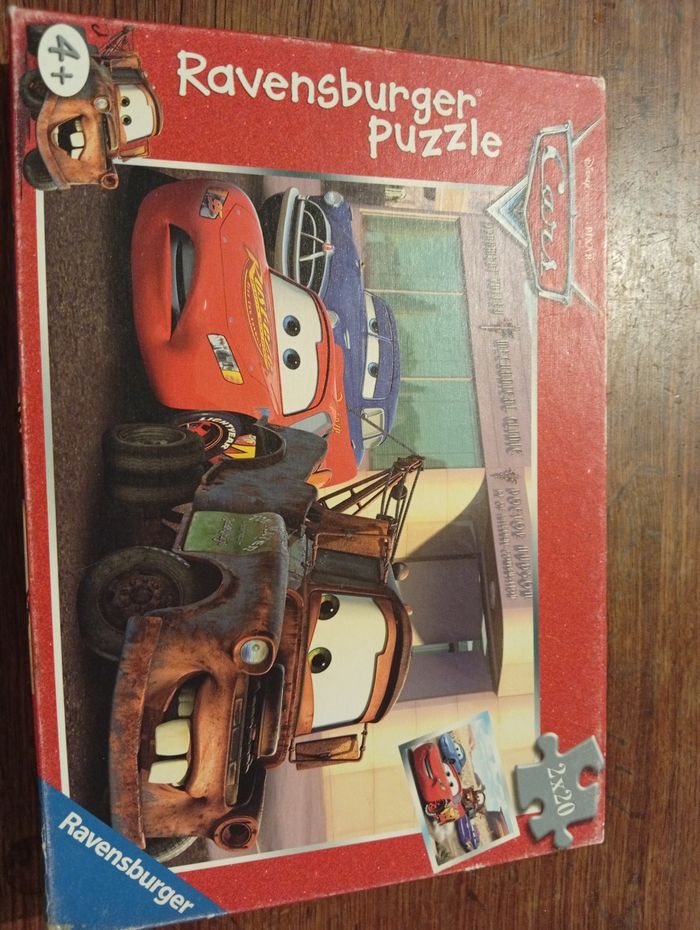 2 puzzle cars marque ravensburger - photo numéro 2