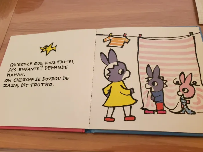 Livre Trotro et zaza cherchent leur doudou - photo numéro 2
