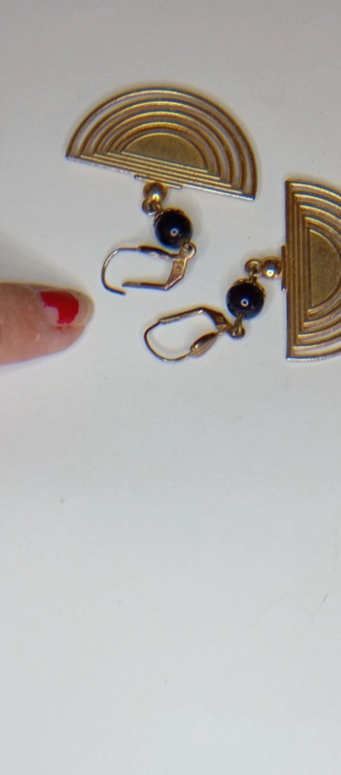 Boucles d'oreilles vintage - photo numéro 4