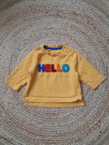 Tee shirt manches longues 3 mois