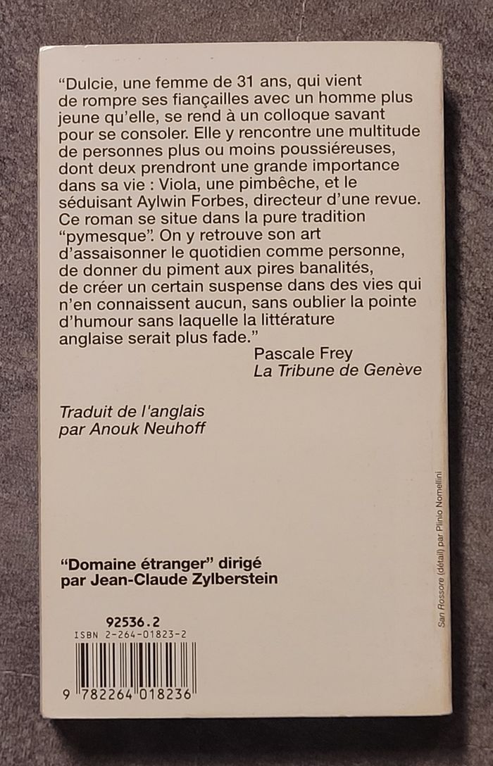 Les ingratitudes de l'amour Barbara Pym - photo numéro 2