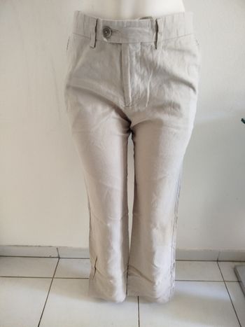 #kytie38homme. Pantalon en lin taille 38/40