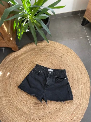 Short court en jean