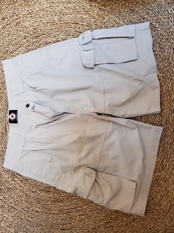 2 short beige taille L