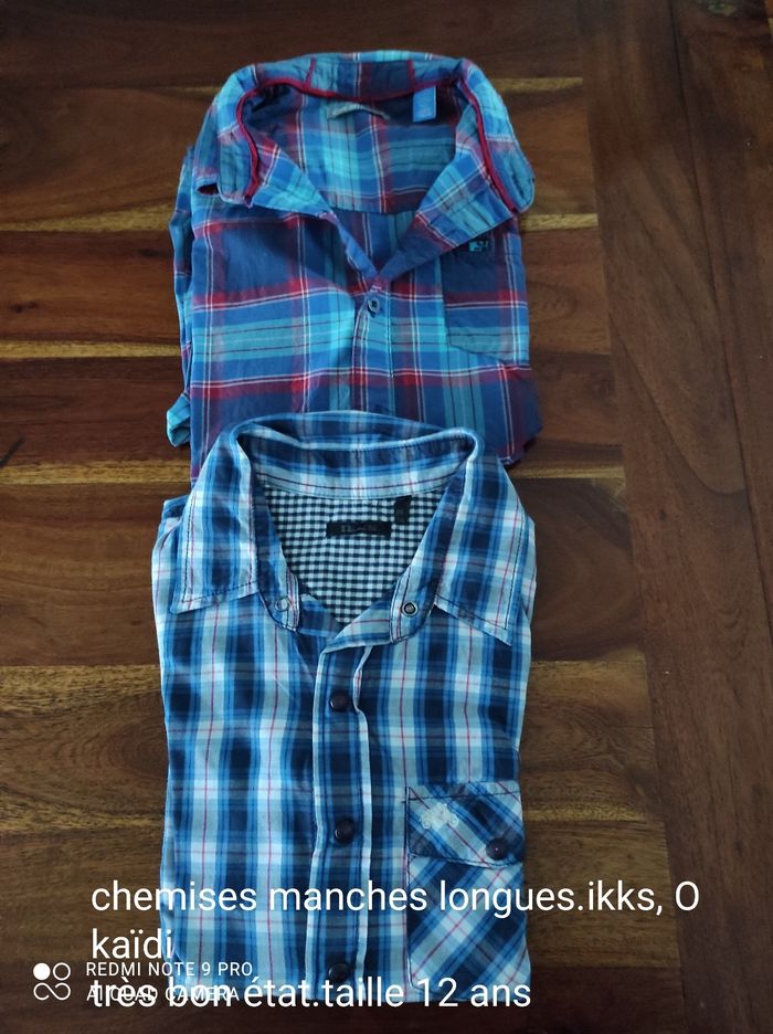 Chemises IKKS et Okaïdi